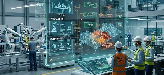 ارزیابی ریسک از دیدگاه ماکروارگونومی در جهت بهبودی صنایع