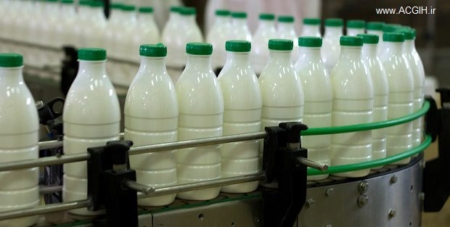 گزارش کاراموزی کارخانه شیر