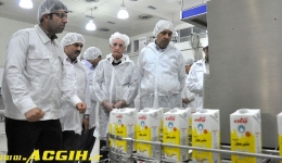 بهداشت حرفه ای در کارخانه شیر پگاه زنجان