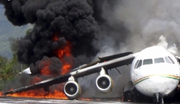 نکاتی در مورد اطفاء حریق و امداد نجات در هواپیما