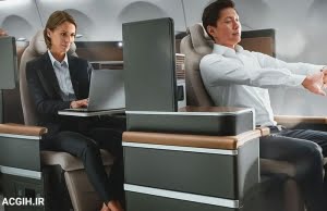 ارگونومی صندلی مسافران هواپیما