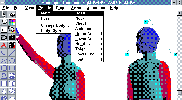 مدل سازی دیجیتالی انسان با استفاده از نرم افزار ManneQuinBE