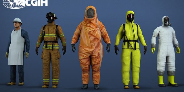 لباس های حفاظت شیمیایی