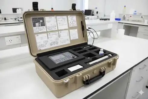 دستگاه Gas ID جهت یک وسیله FTIR برای تشخیص گاز