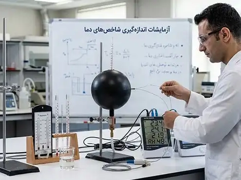 آزمایشات اندازه گیری شاخص های دما