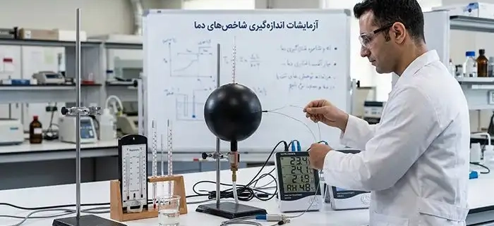 آزمایشات اندازه گیری شاخص های دما