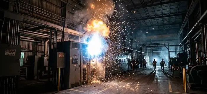 علل ایجاد قوس الکتریکی